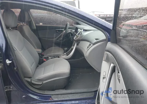 2013 Hyundai Elantra Gls from USA, damaged, VIN 5NPDH4AE0DH342021